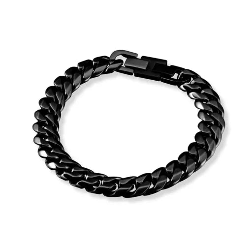 Blaze stainless steel men’s chain bracelet