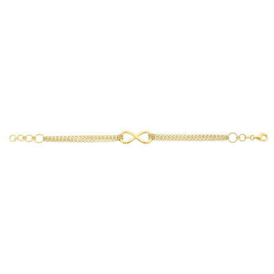 Infinity Bracelet Gold Plated