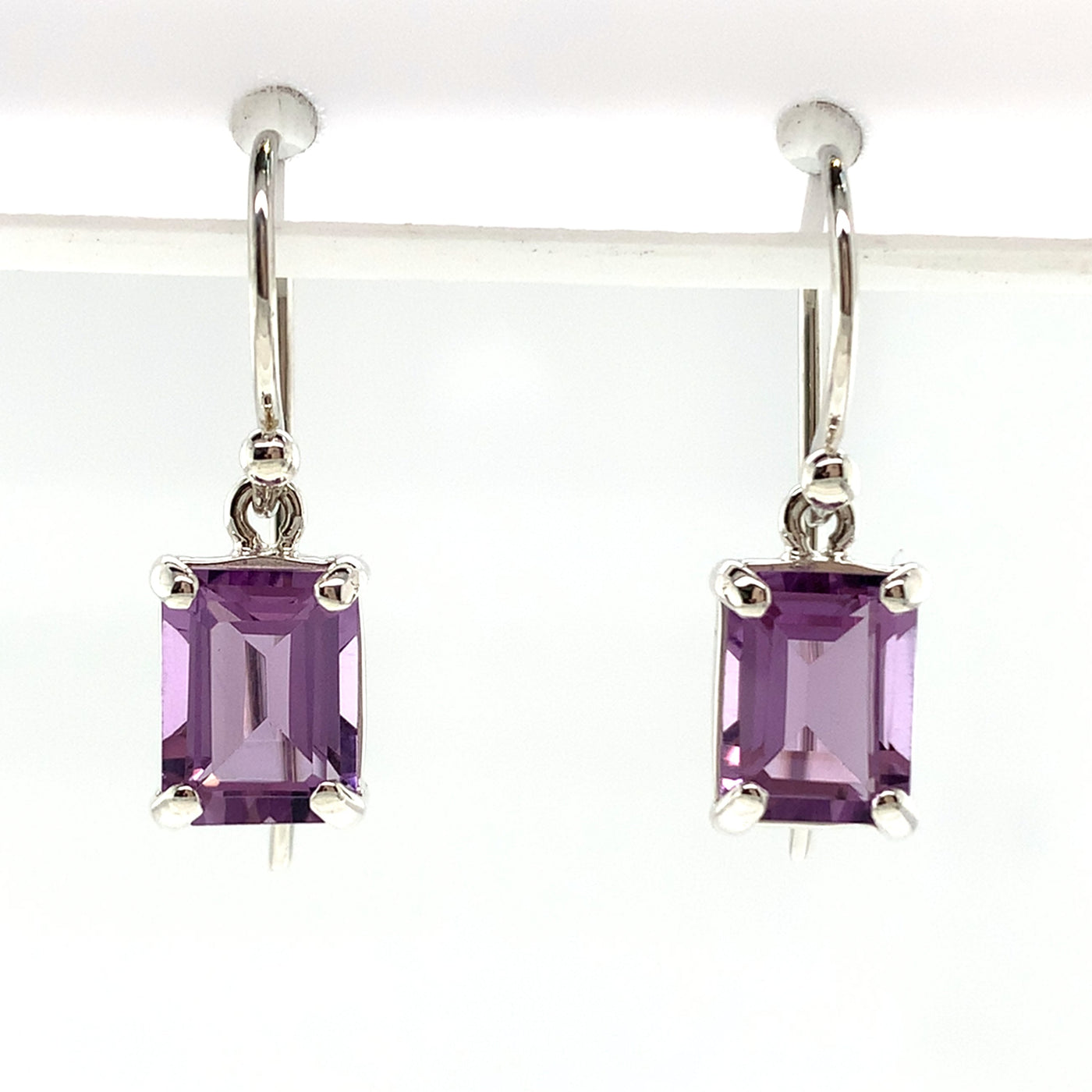 Amethyst Hanging Earrings