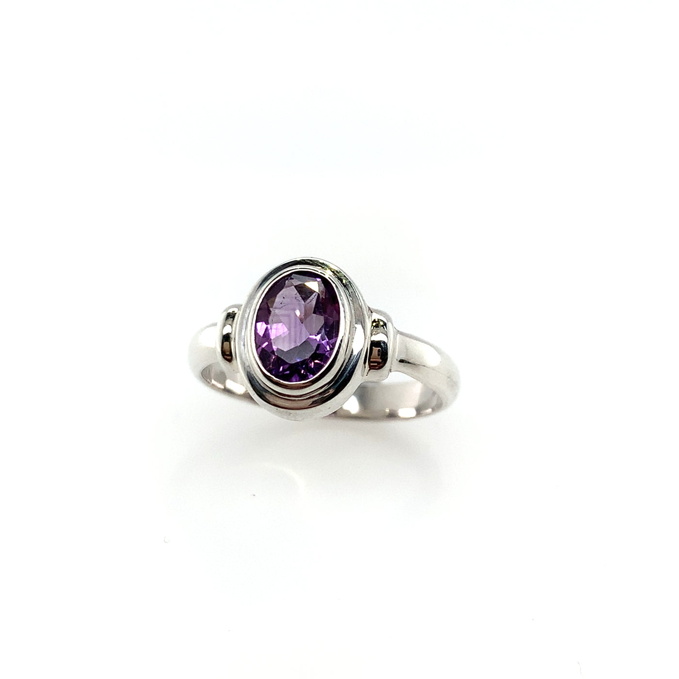 Sterling Silver Amethyst Ring