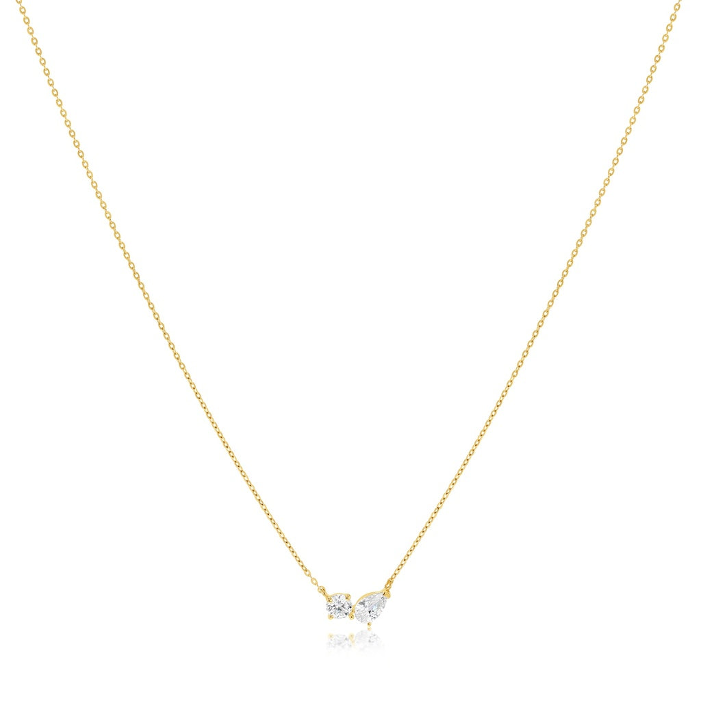9Y Toi Et Moi Necklace