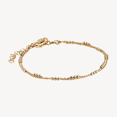 Halcyon Bracelet Gold Plated - goldstone
