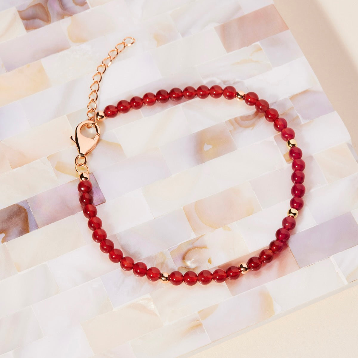 NAJO Red Onyx Bracelet