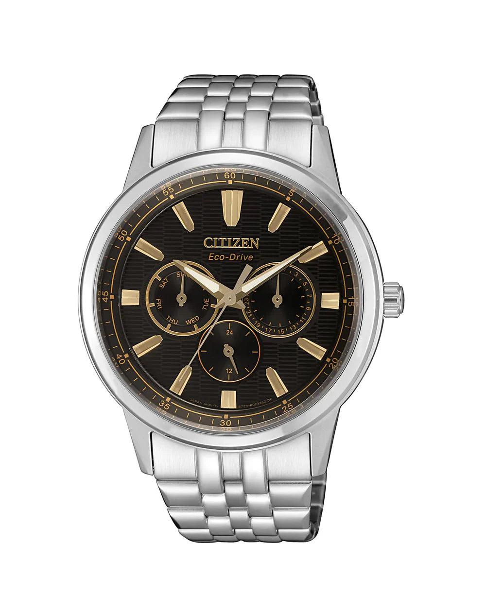 GENTS STEEL CHRONOGRAPH ECO-DRIVE