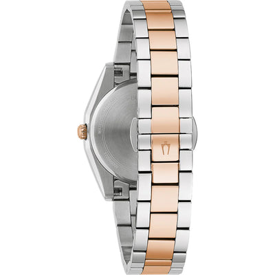 Bulova Ladies with Diamond Accents and Mother Of Pearl Dial