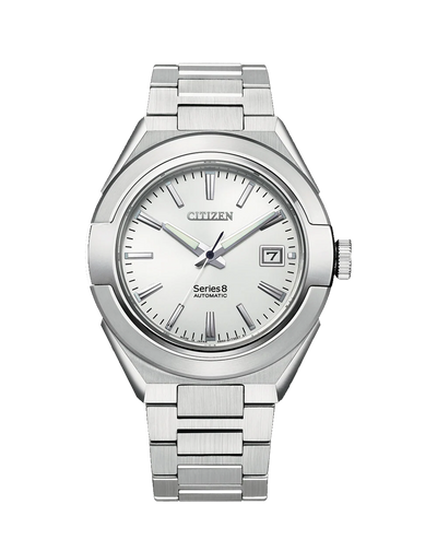 Series 8 Automatic Gents White Dial Wristwatch