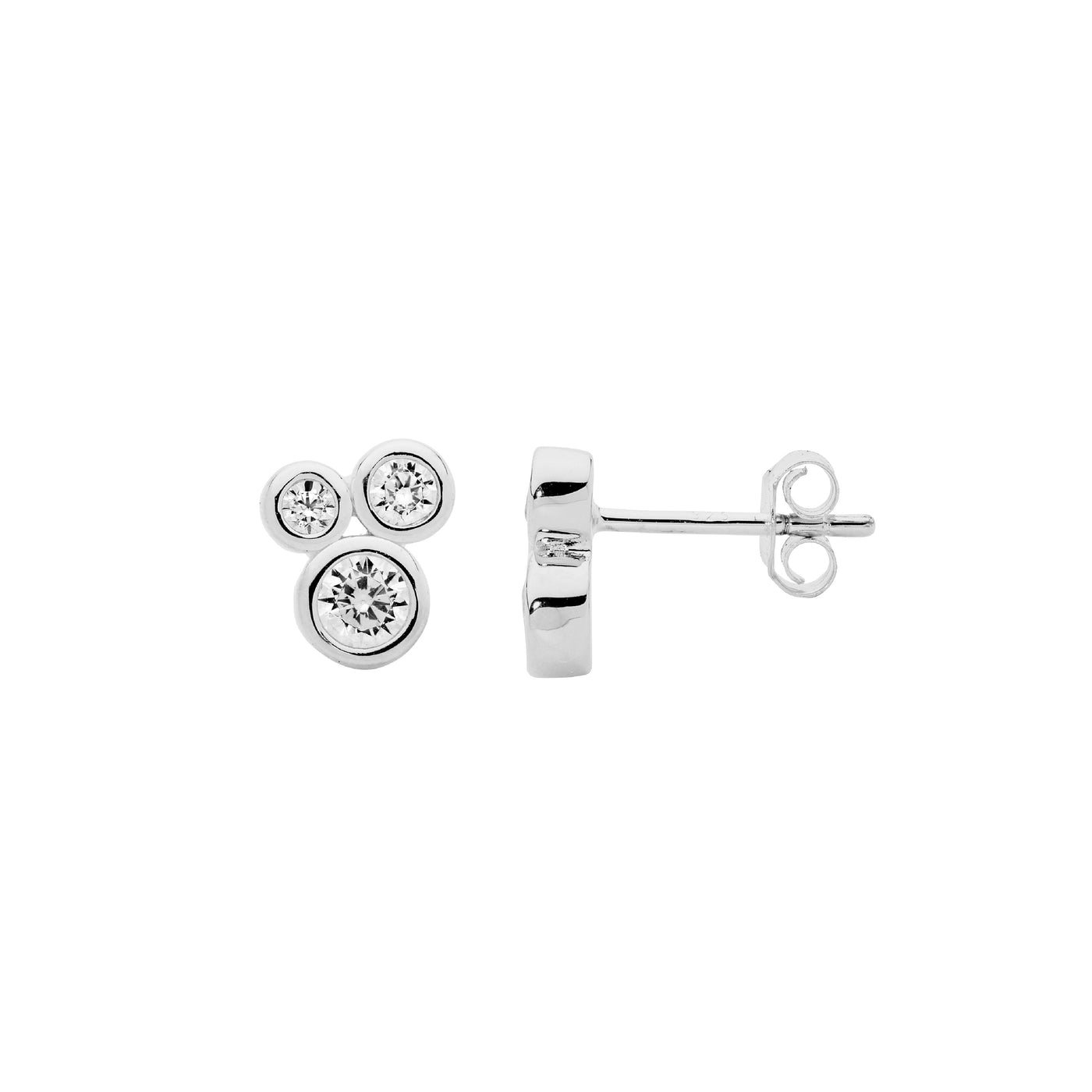 Zirconia Bubble Stud