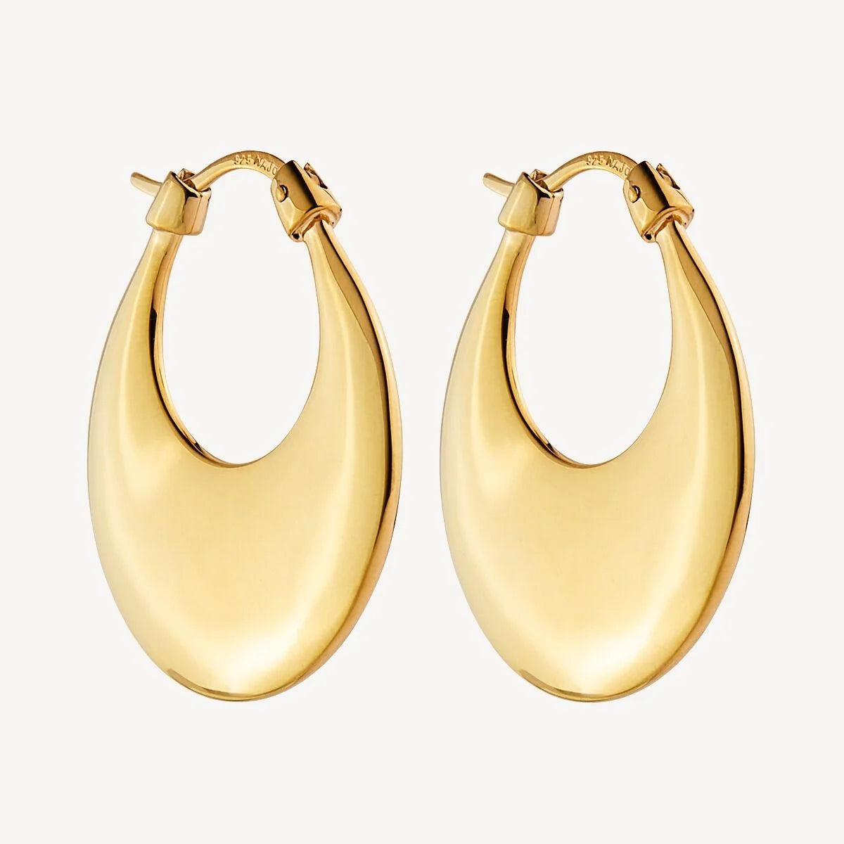 Cresence Hoop Earrings