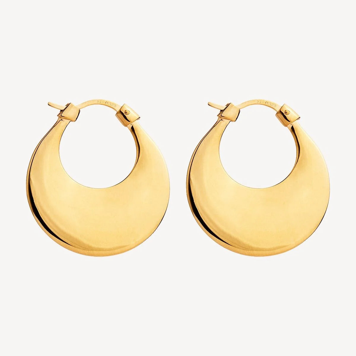 Cresence Hoop Earrings