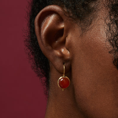 NAJO  Red Onyx Earrings