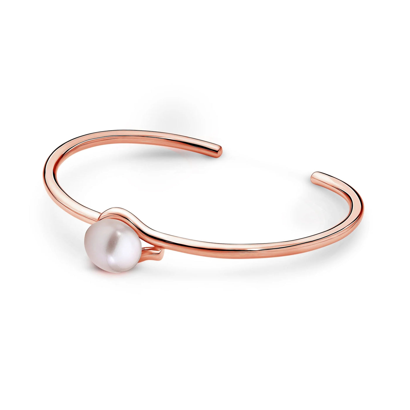 Rose Tone Luminous Moon Bangle