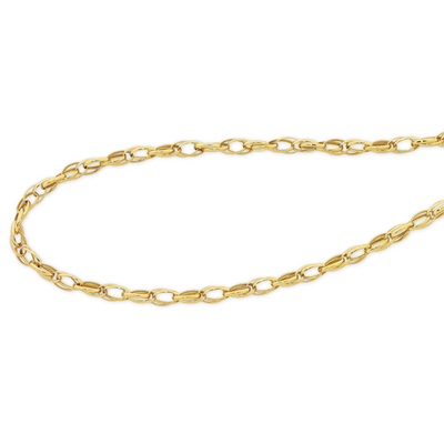 9CT YELLOW GOLD SILVER FILLED CHAIN