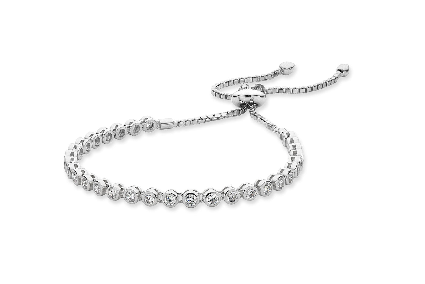 Silver Zirconia Bracelet