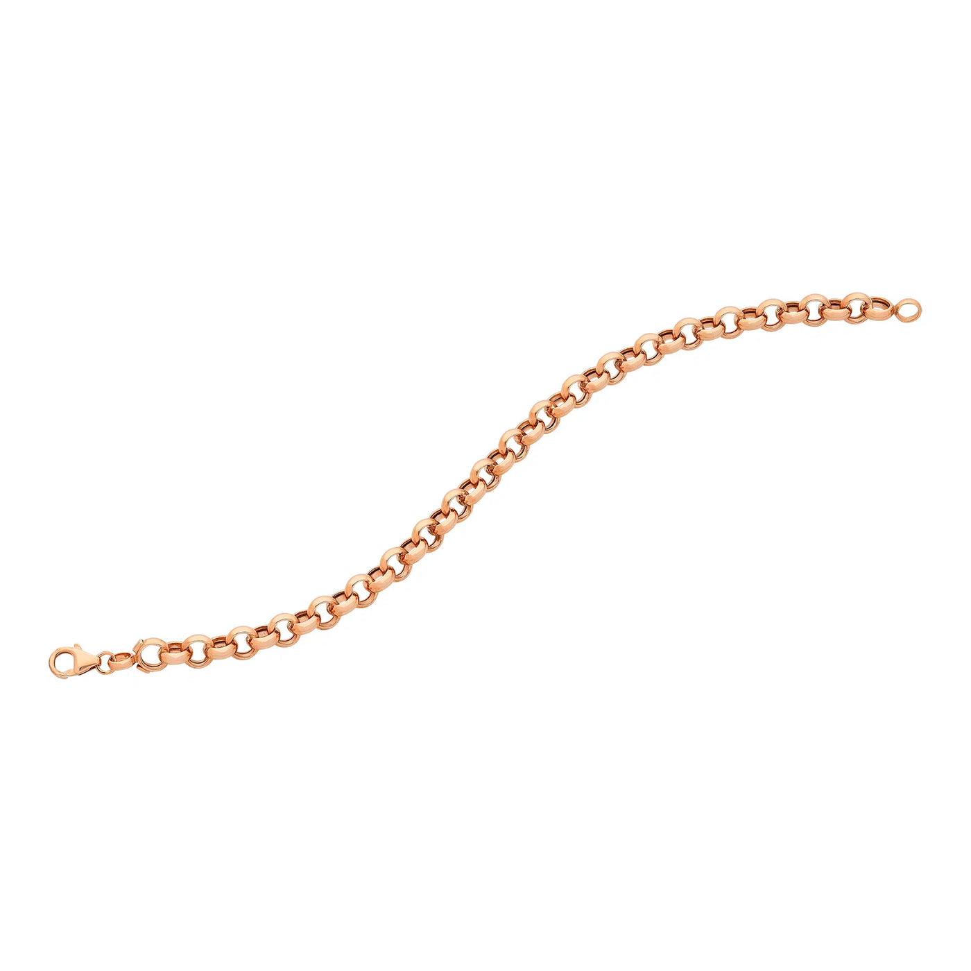 9k Silver Filled Rose Gold Bracelet