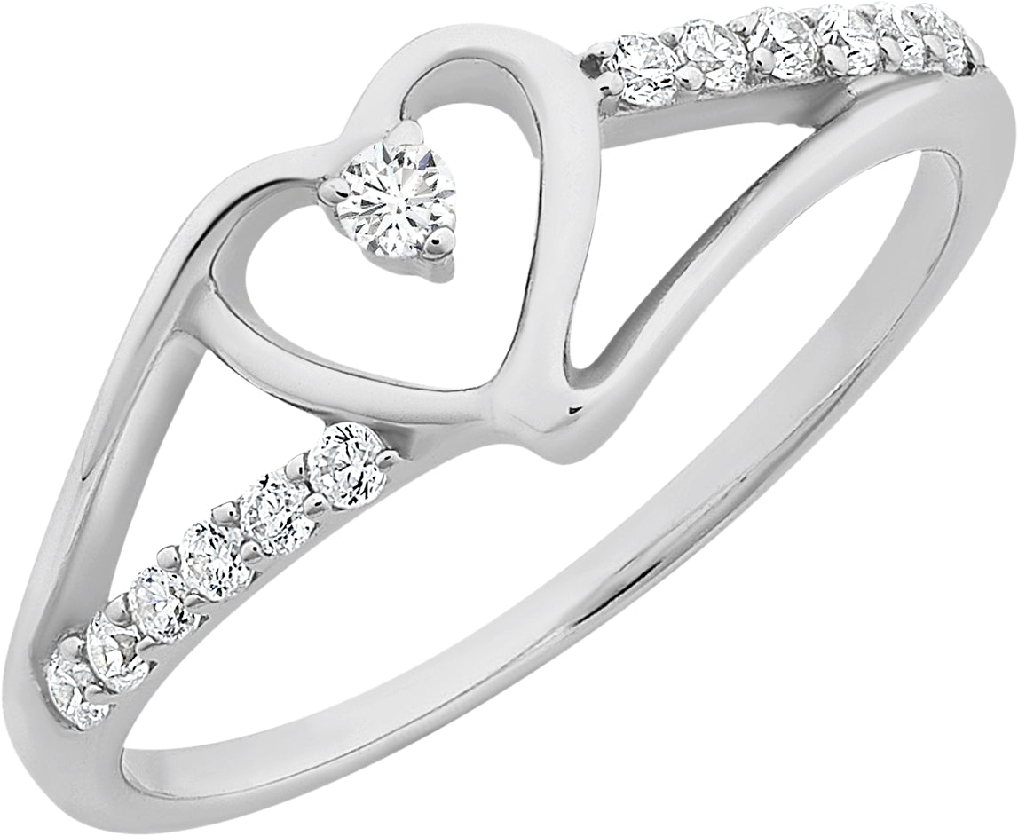 Sterling Silver Heart Ring