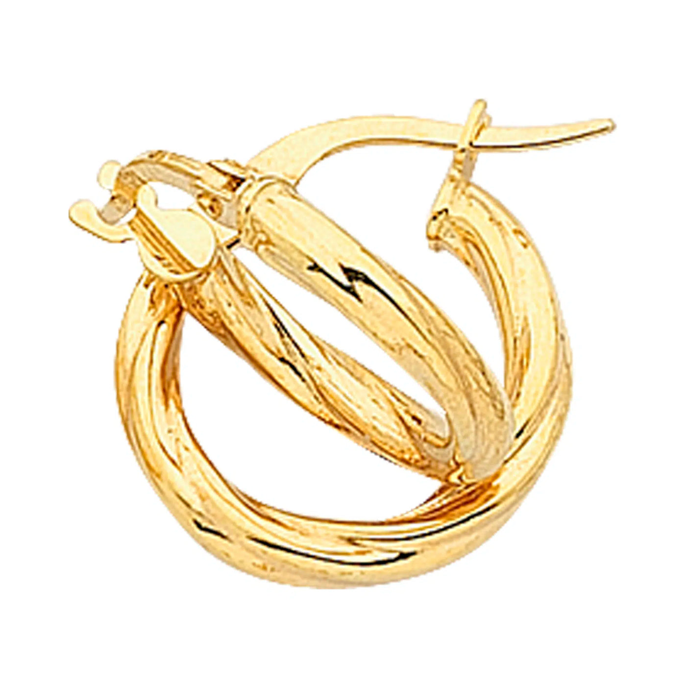 9ct Small Gold Plated Hoop Earrings