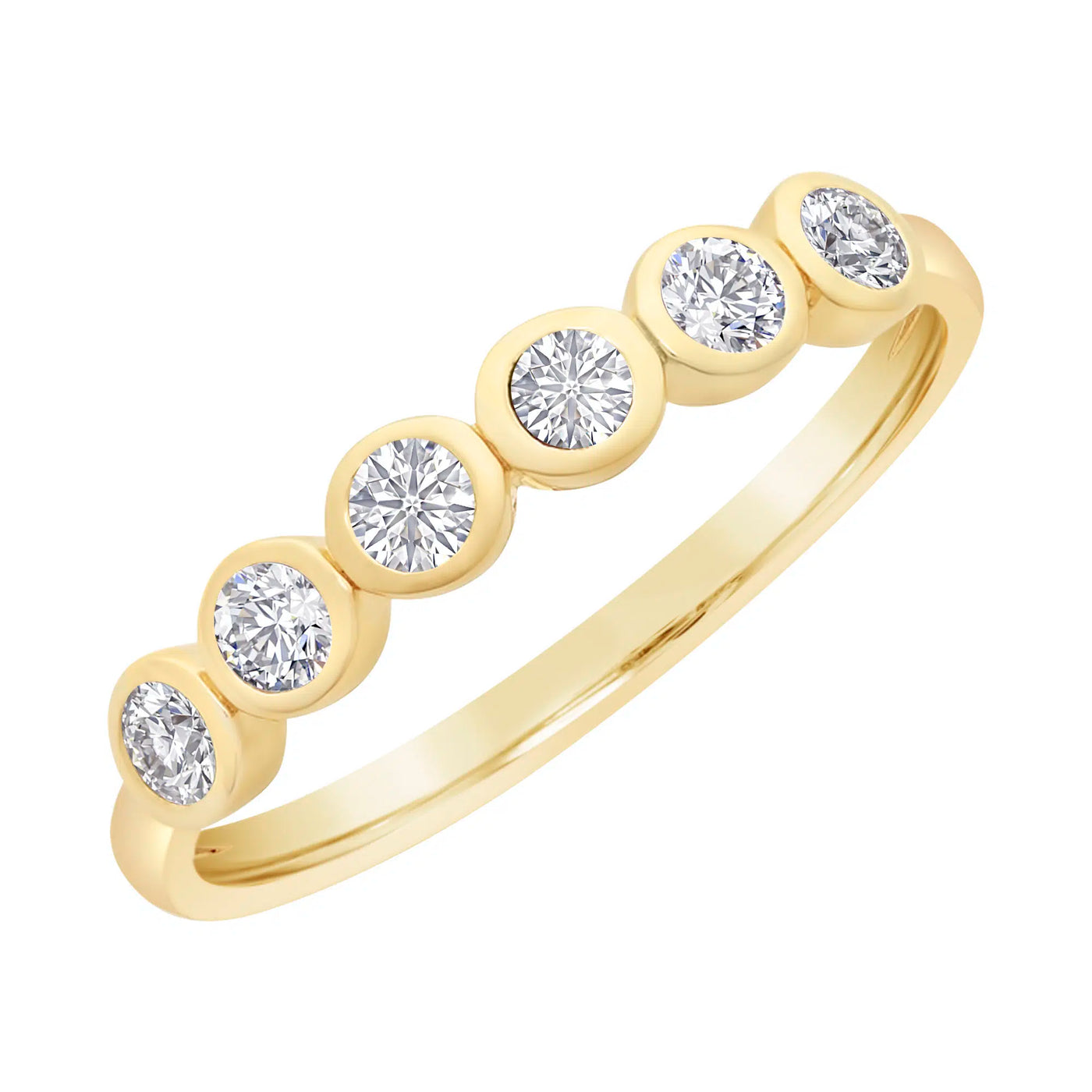 9K Cubic Zirconia Ring
