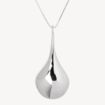 Mercury Tear Drop Necklace