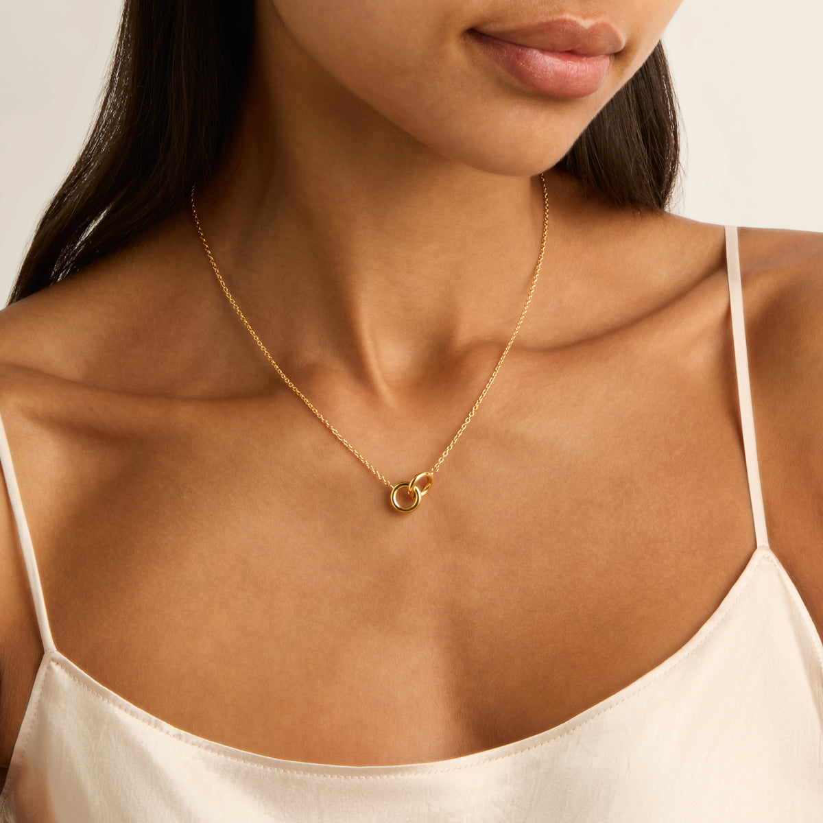 Embrace Goldtone Necklace