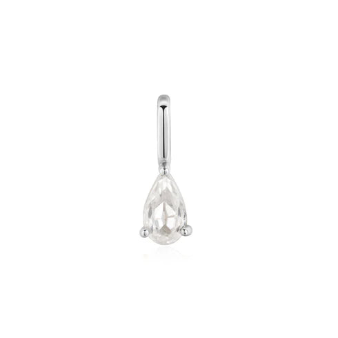 Silver Tear Drop Charm/Pendant