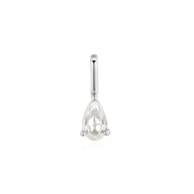 Silver Tear Drop Charm/Pendant