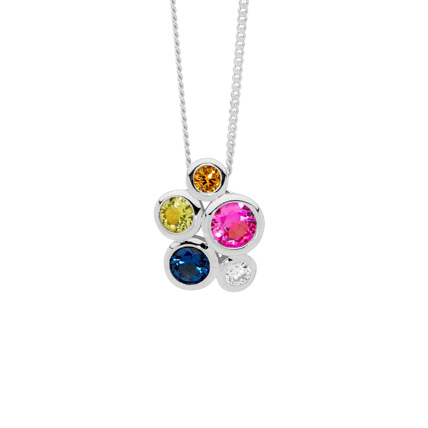 Bubble Necklace Multi colour