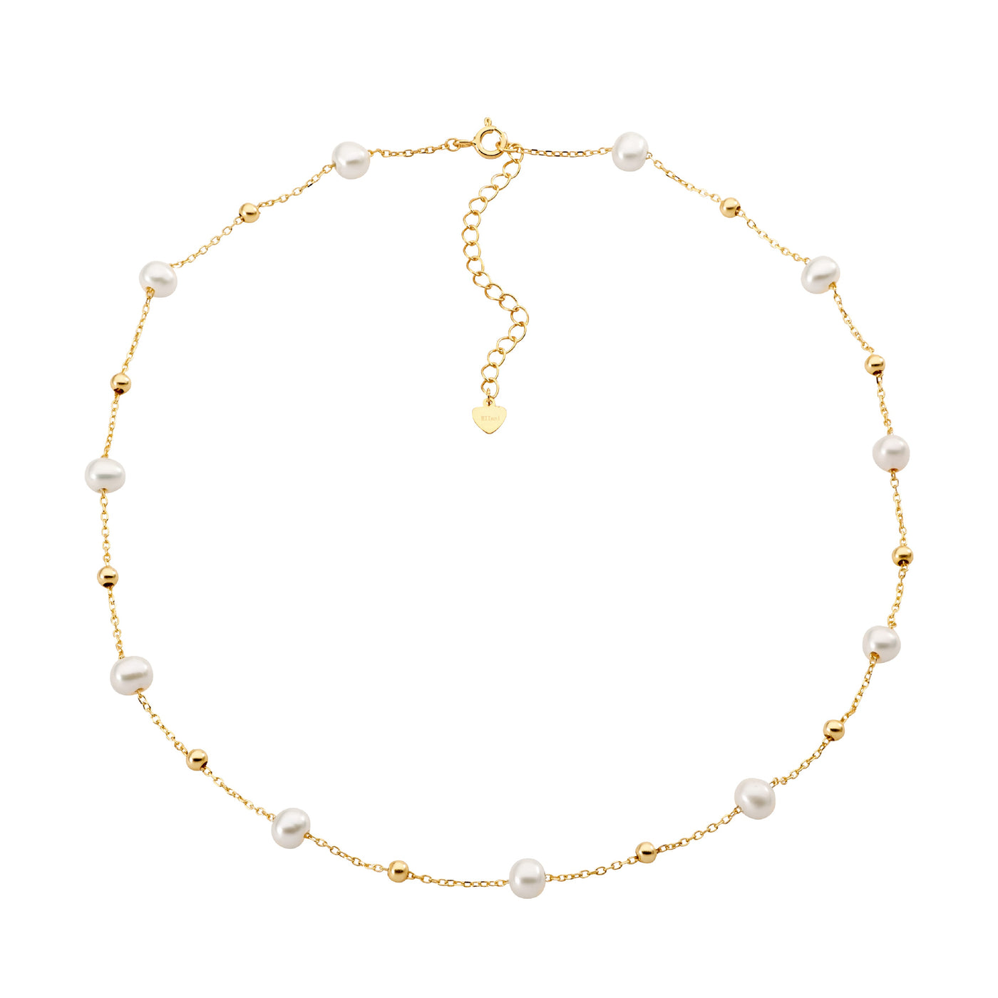 Beaded Pearl Necklet