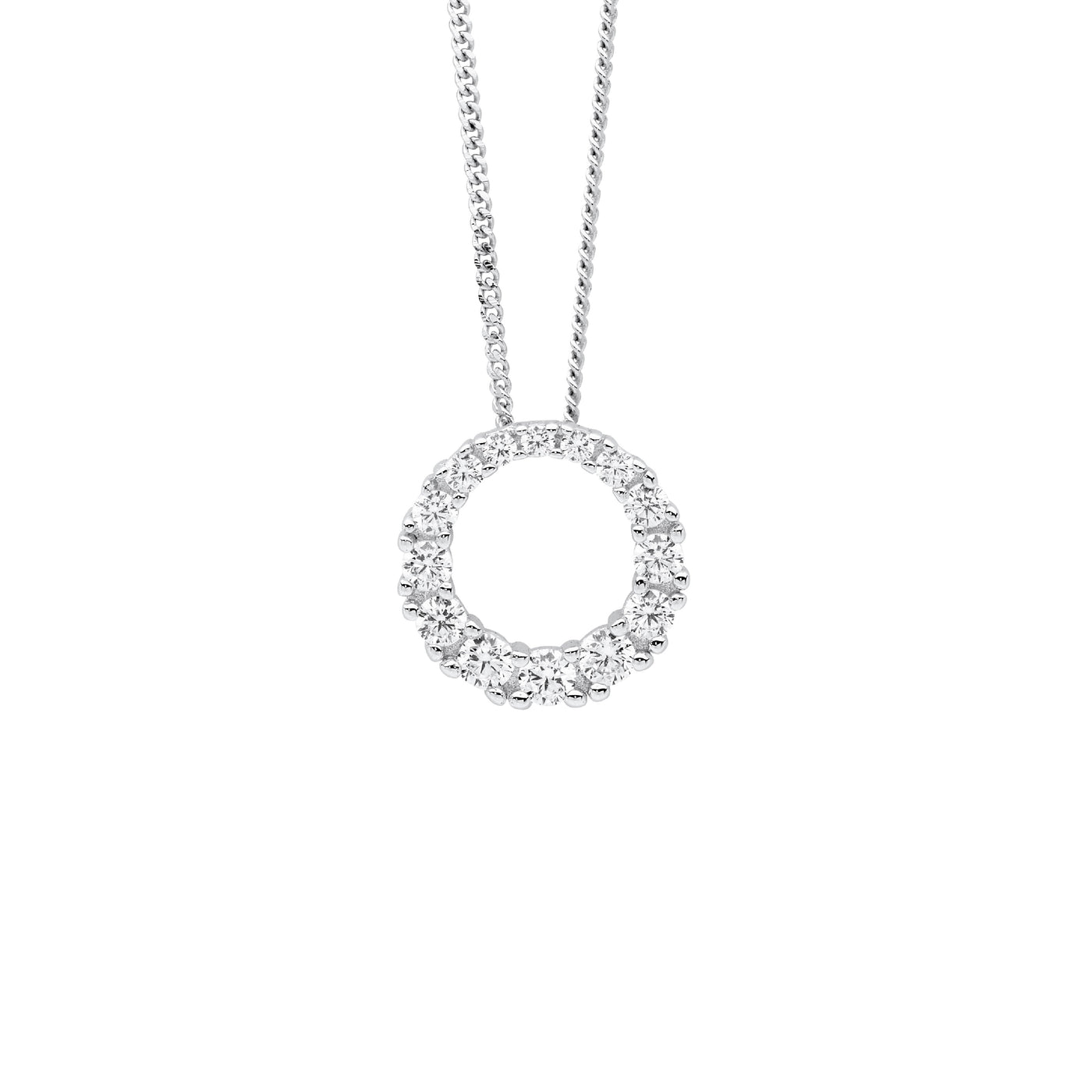 Gradient Circle Necklace