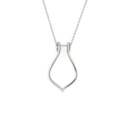 Ring Holder Pendant - Sterling silver