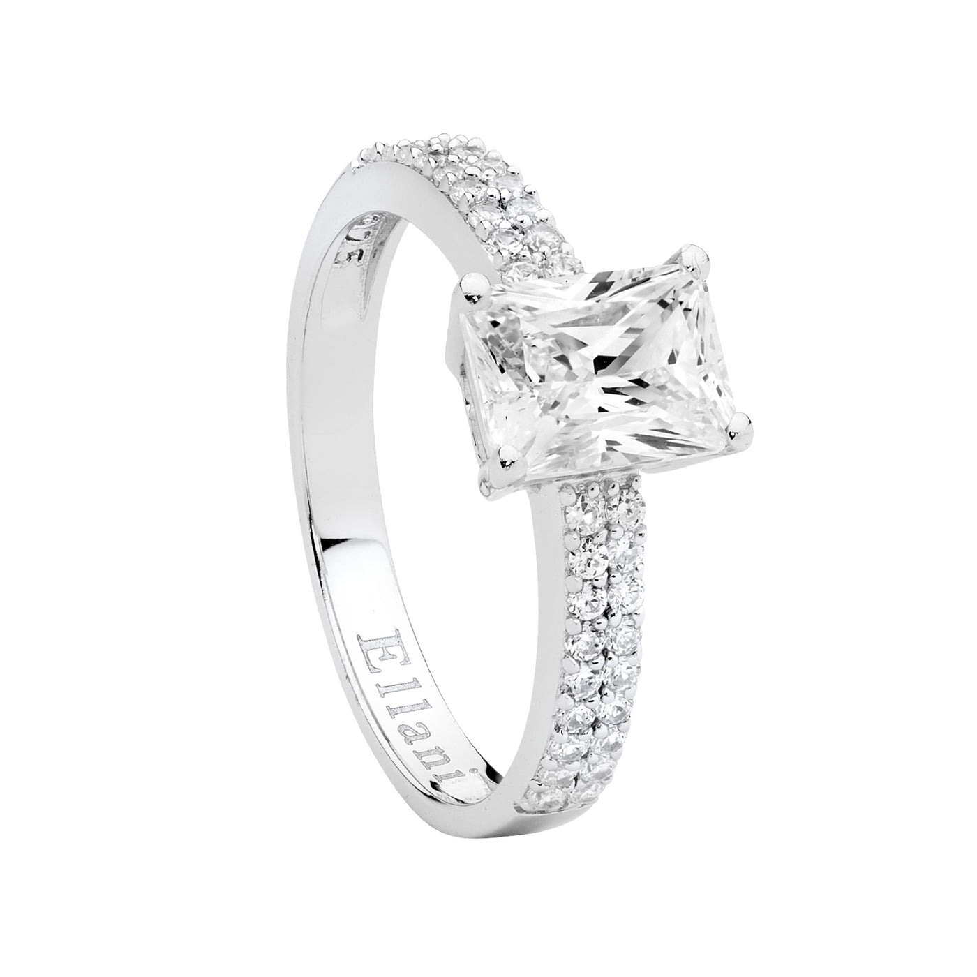 Solitaire Zirconia Ring
