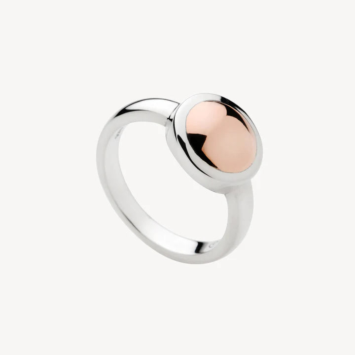 Rosy Glow Dome Ring