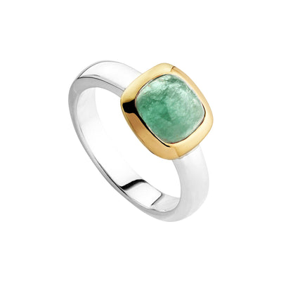 Aura Aventurine Ring