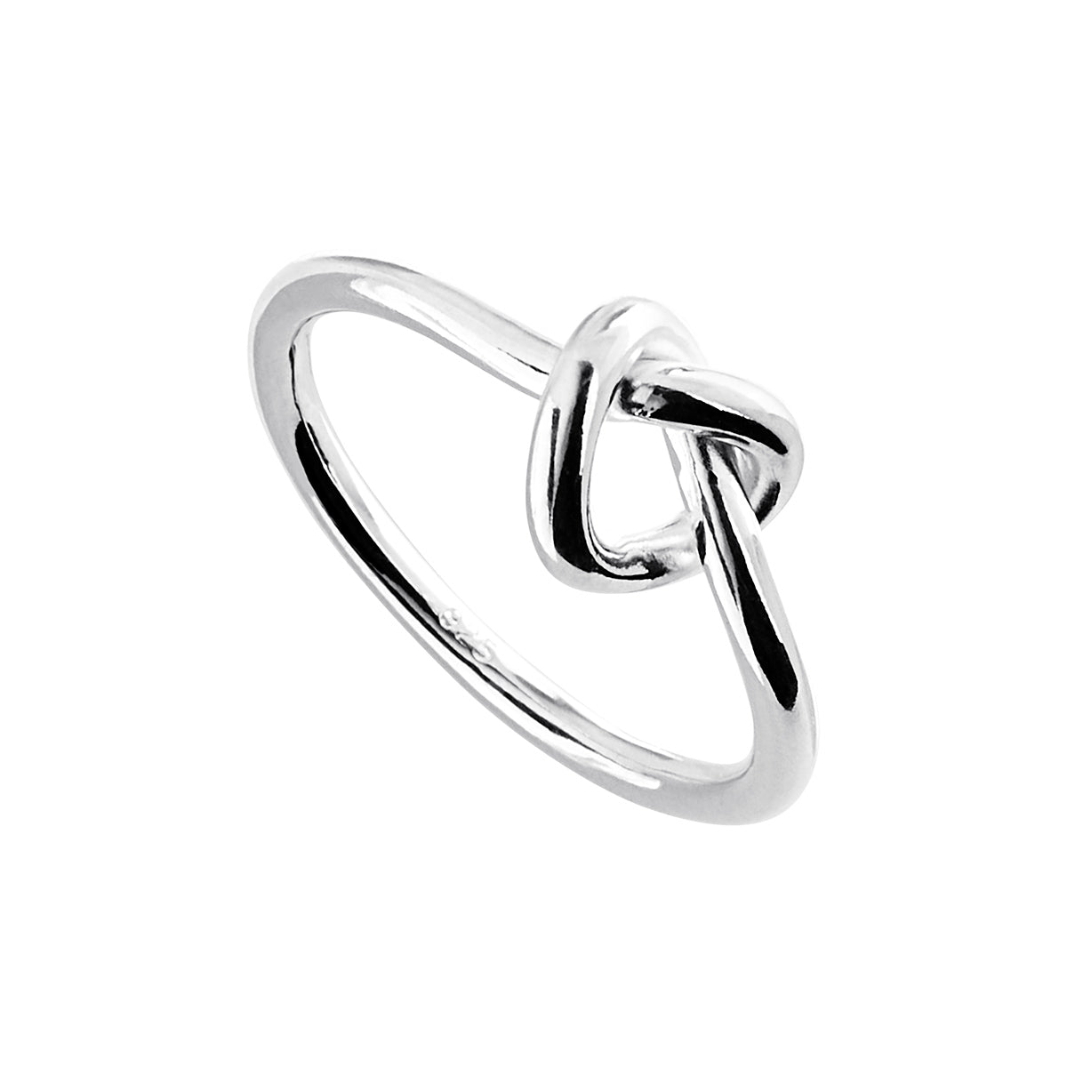 Natures Knot Silver Ring