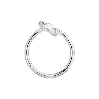 Natures Knot Silver Ring