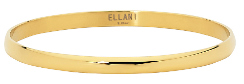 Stainless Steel Gold Plated Bangle
