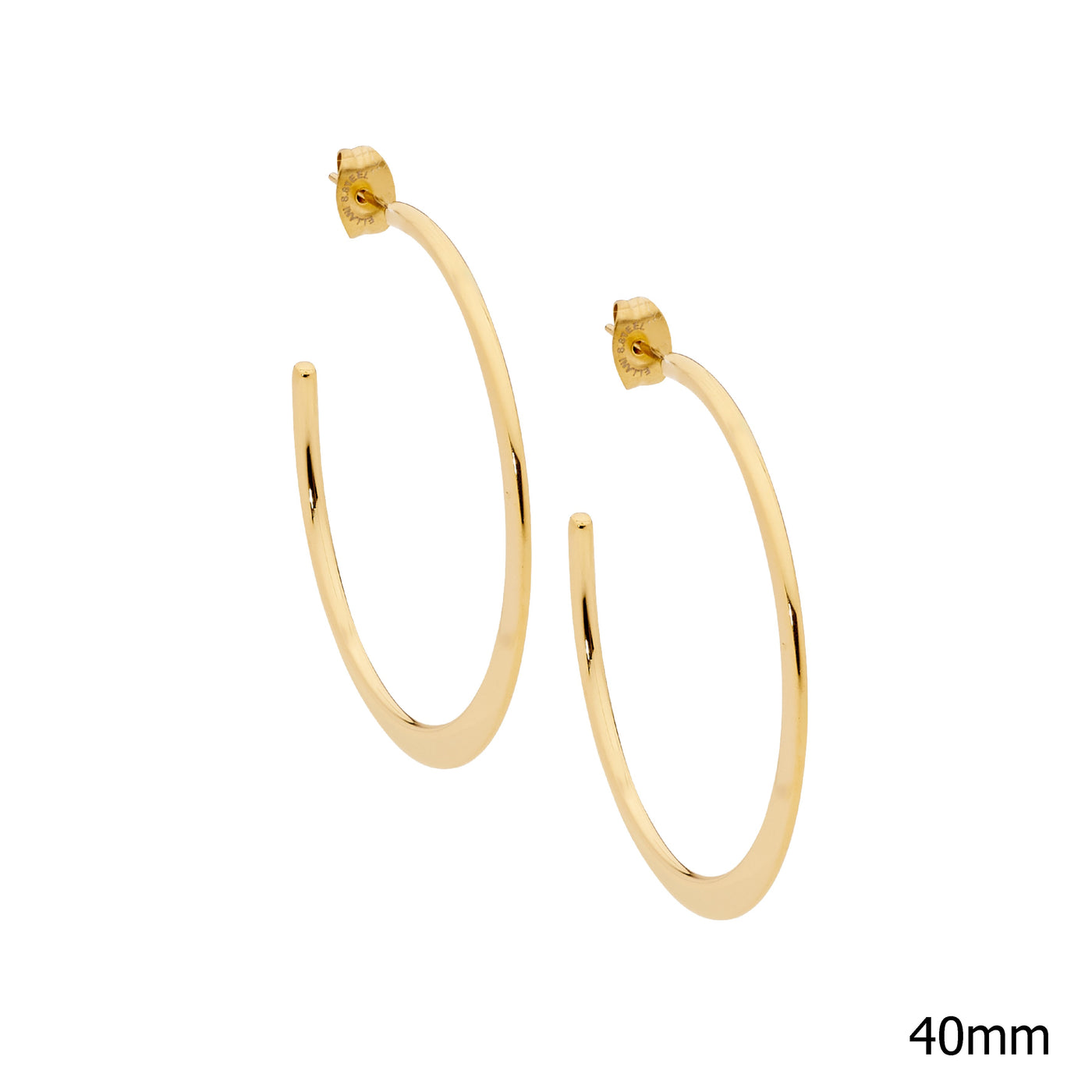 Flat Edge Hoop - GP