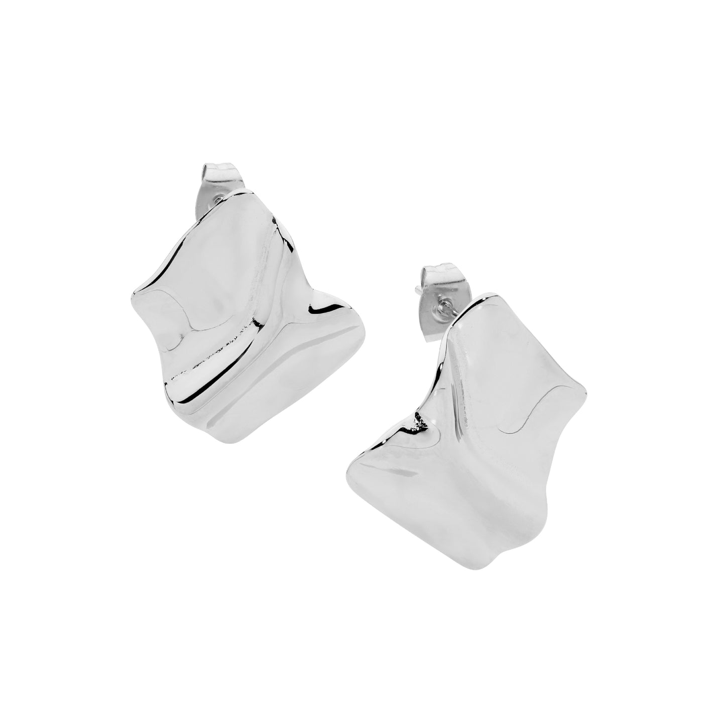Steel Crease Earrings