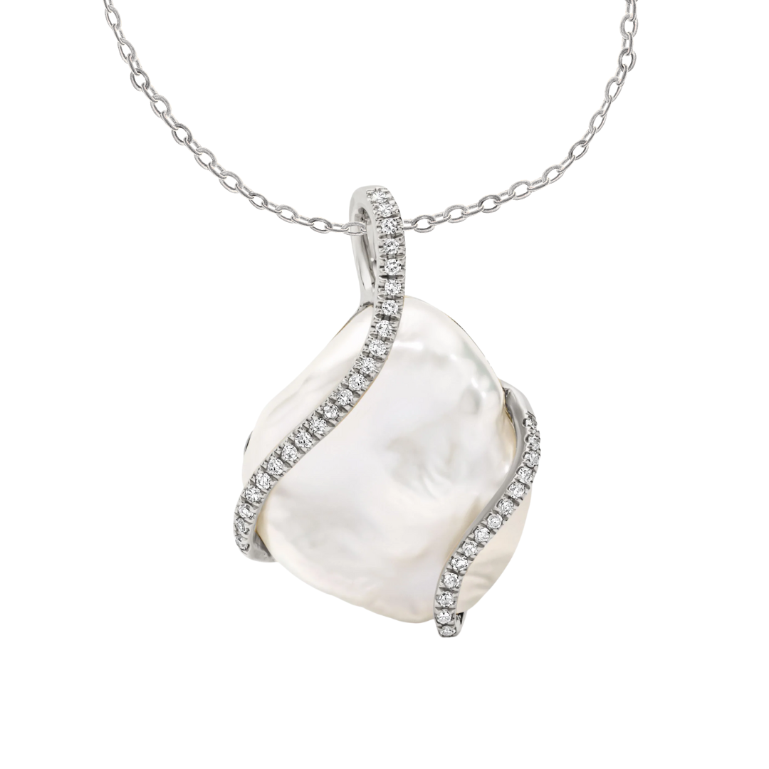Ruth Pendant Pearl