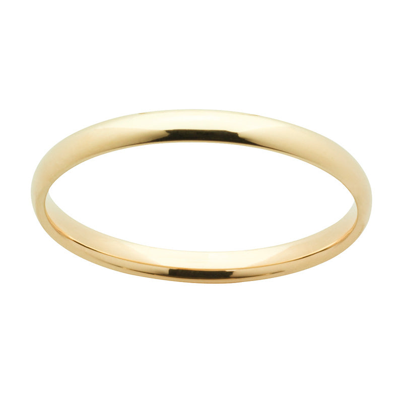9K Yellow Gold Band