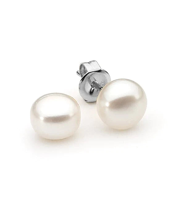 Luna de Studs- pearl studs 6-6.5mms