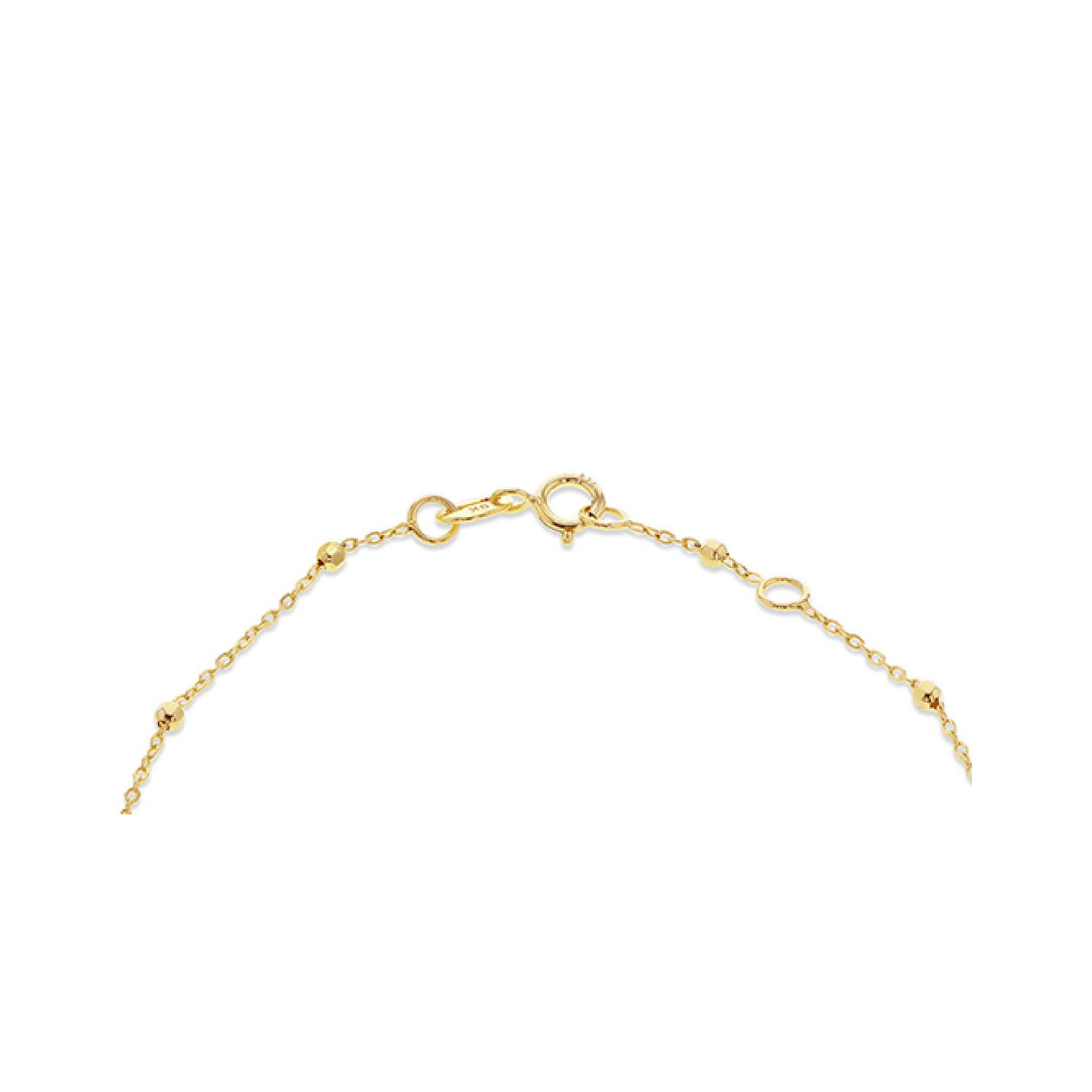 9k rainbow Clover Bracelet