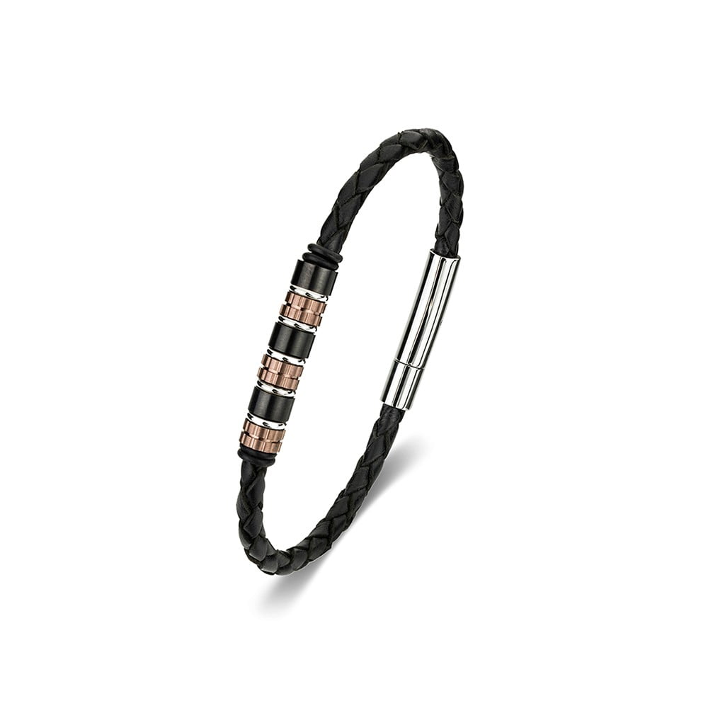 Beaded Leather Bracelet