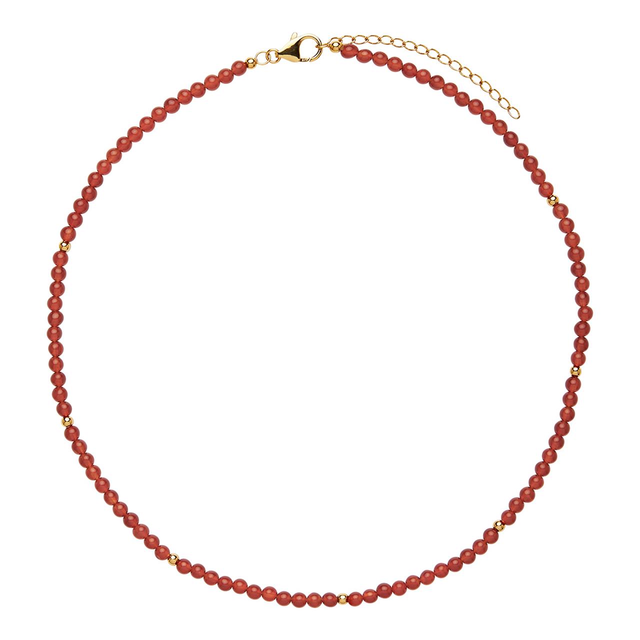 Geranio Red Onyx Necklace