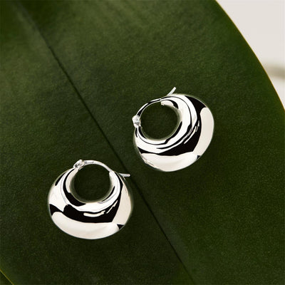 Billow Hoop Earring