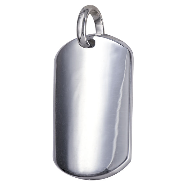 Dog Tag Memorial Pendant