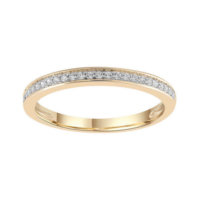 9k Gold Diamond Set Band