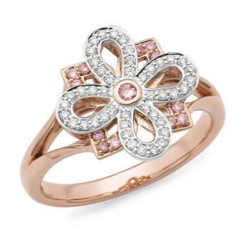 Argyle Pink Diamond Dress Ring