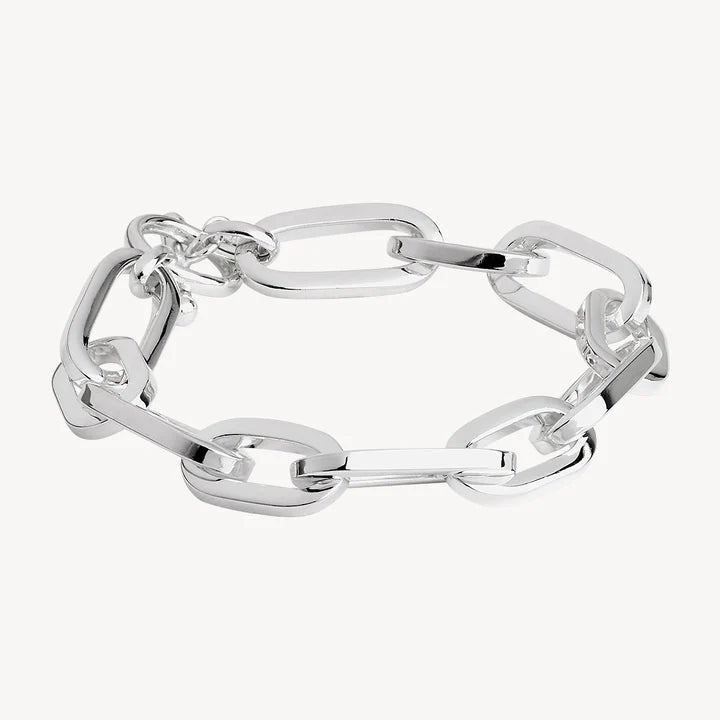 Luminary Chunky Silver Bracelet (20cm)