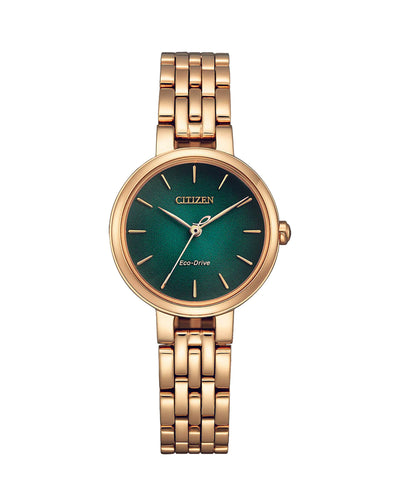 Womens Citizen Rosetone Eco-Drive Watch