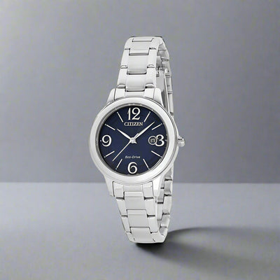 Citizen Ladies Blue Dial EcoDrive Watch